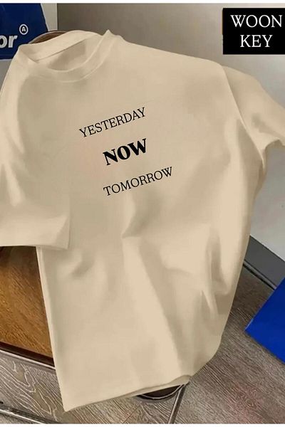 woonkey UNISEX OVERSIZE ΚΑΛΟΚΑΙΡΙΝΟ ΕΚΤΥΠΩΜΕΝΟ ΜΑΥΡΟ ΠΟΔΗΛΑΤΟ ΛΟΓΟΤΥΠΟ Άνετη ΜΟΝΤΕΛΟ ΝΕΑΣ ΣΕΖΟΝ ΜΠΟΥΜΕΛΟ