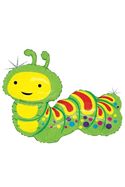 Hyd Folyo Balon Tırtıl Helyumla Uçan Büyük Boy Folyo Balon Doğum Günü Etkinlik Balonu Parti Malzemesi