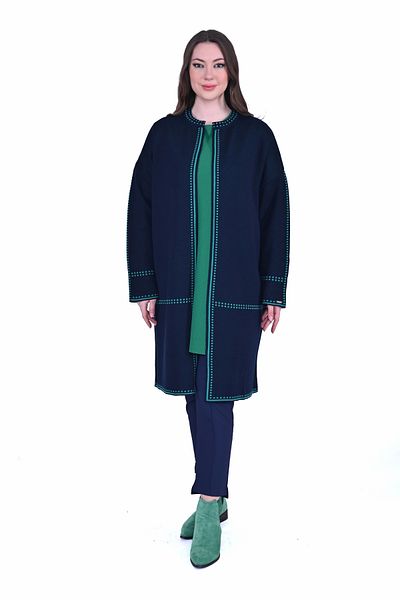 Invee Invee 7076 Wool Blend Cardigan