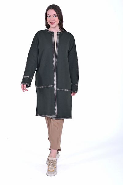 Invee Invee 7076 Wool Blended Nefti Cardigan