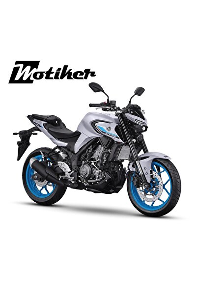 Motiker Yamaha MT-25 Yan Grenaj Orjinal Tasarım Sticker Etiket Modeli Açık Ma...