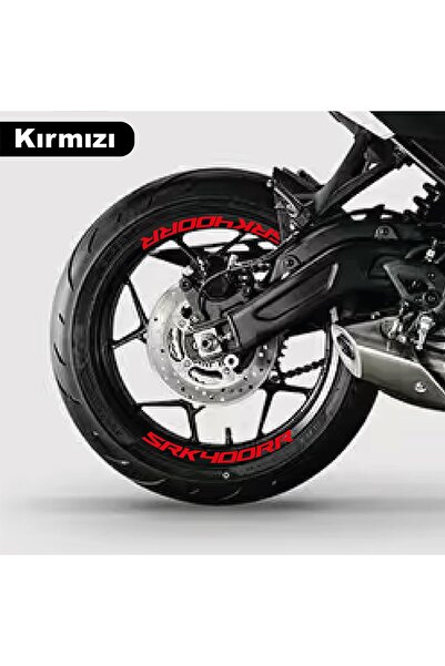 Motiker RKS (QJ MOTOR) SRK 400RR Motosiklet Jant İçi Sticker Etiket Modeli Kı...