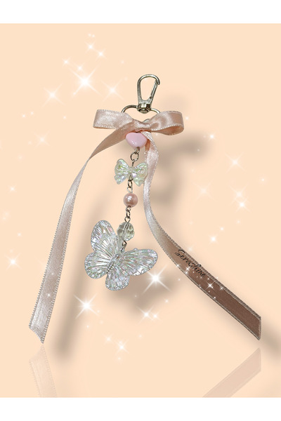 Serashine Γούρι τσάντας και μπρελόκ Kelebek y2k coquette yenitrend