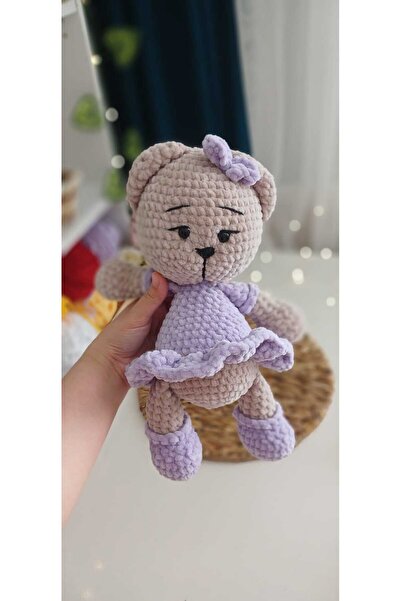 tinyminywoods el yapımı amigurumi uyku arkadaşı oyuncak kadife yumuşacık bebek oyuncak uyku arkadaşı