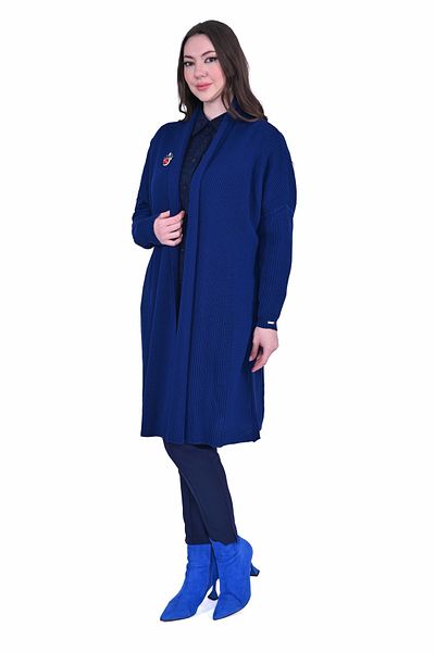Invee Invee 7077 Wool Blend Parliament Cardigan
