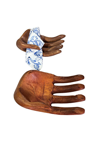 Home Ahşap el şeklinde obje ,peçetelik dekor