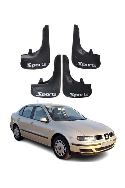 SONİKON LİNE Seat Toledo Compatible Sports Written 4-Piece Dust Cover Mudguard Mudguard Modified