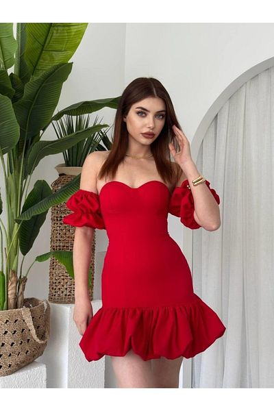 Modayakamoz Φόρεμα Peyda Strapless