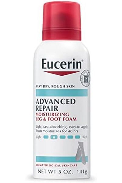 Eucerin Advanced Repair Leg and Foot Moisturizing Foam – Foot Moisturizer 5 fl oz