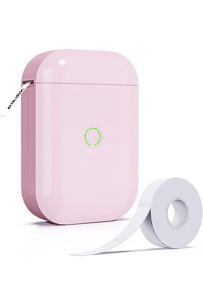COOYA Mini Bluetooth Label Makers,with Tape,Portable,for Labeling Jars Bins Home Organizing Office
