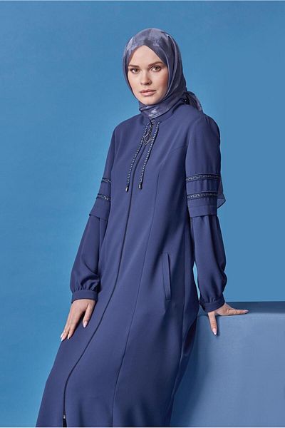 Alvina 10356 Model Pardeşü - Με λεπτομέρεια και φερμουάρ