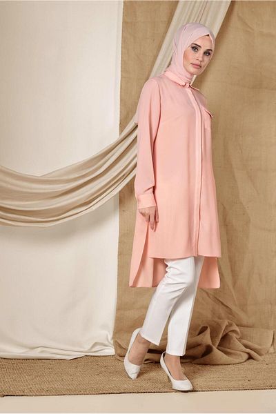 Alvina Asymetric Cut Tunic 4884