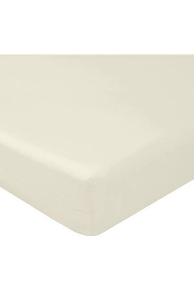 Evony Elastic Stretch Oversized Towel Sheet 180X200 cm Color Cream