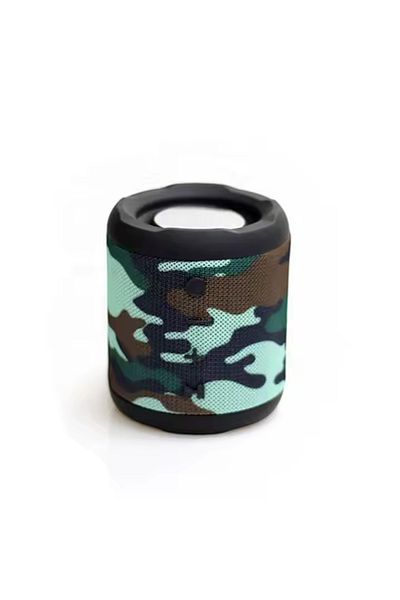 BLEKSY Boxă portabilă, ®, Bluetooth, slot pentru card MicroSD, rezistență la apă și praf, camuflaj