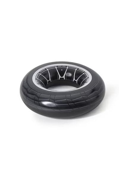 BESTWAY Bestway Large Black Swim Ring with Handle 119 cm - 26-36102