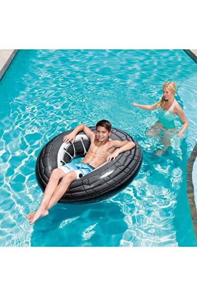 BESTWAY بست واي-كفر سباحة كبير اسود بيد 119 سم -26-36102