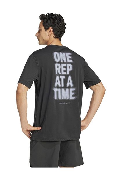 adidas Ανδρικό μπλουζάκι προπόνησης κατάλληλο για καθημερινή χρήση και αθλητικό άνετο απλό μπλουζάκι