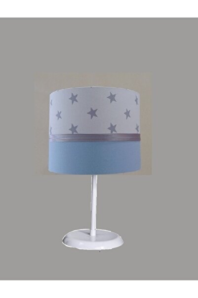 teknotrust غطاء من القماش الأزرق مع نجوم بيضاء لغرفة الأطفال وغرفة الأطفال وم...