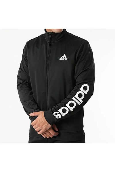 adidas M Lin Tr Tt Ts Men's Casual Tracksuit Set GK9654 Black