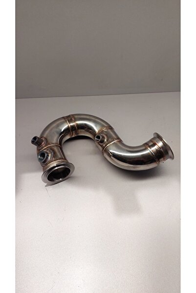 akt egzoz vw golf/polo/passat/jetta clh 1.6tdi,1.4tdi motor full krom downpipe