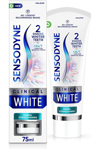 Sensodyne Clinical White Enamel Strengthening Toothpaste (75ml)