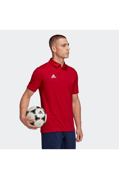 adidas Ent22 Red ανδρικό μπλουζάκι πόλο - H57489