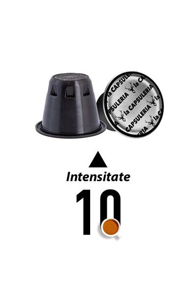 La Capsuleria Cafea Crema di Napoli, 10 capsule compatibile Nespresso, La Capsuleria