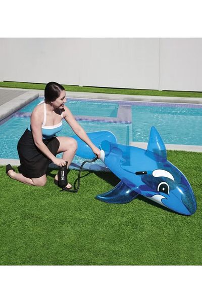 BESTWAY Large Transparent Whale 157x94 cm -26-41037