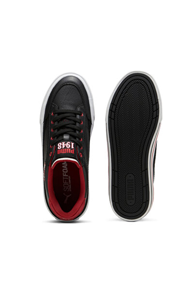 Puma Ανδρικά παπούτσια Casual Court Classic Vulc Retro C Μαύρα