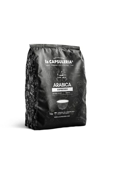 La Capsuleria Cafea Arabica Espresso, 16 capsule compatibile Dolce Gusto, La Capsuleria