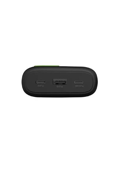 GOUİ Power Bank, Power Bank, 20000 mAh, Black