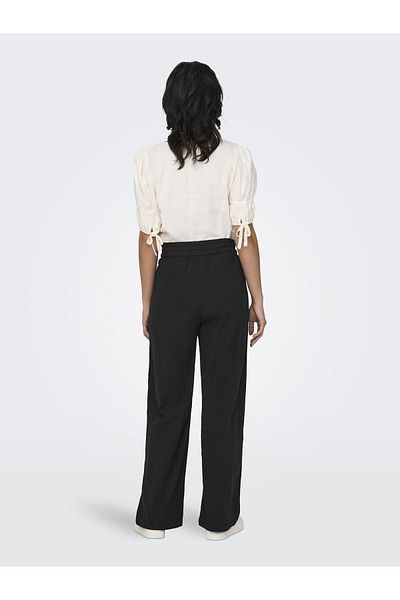 ONLY Relaxed Cut Cotton Trousers 15319090