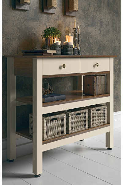 Boyut Mobilya Desira Ara Raflı, 2 Çekmeceli Dresuar