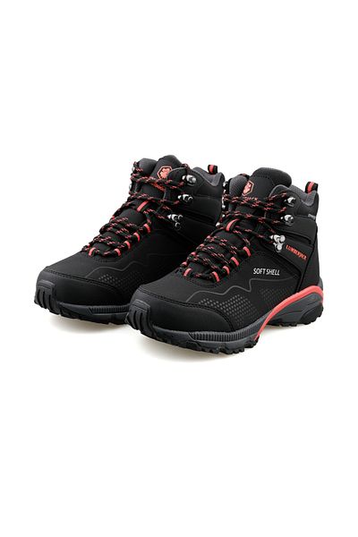 lumberjack Water and Cold Resistant Winter Lace-up Boots Solid Sole Outdoor Shoes Boots