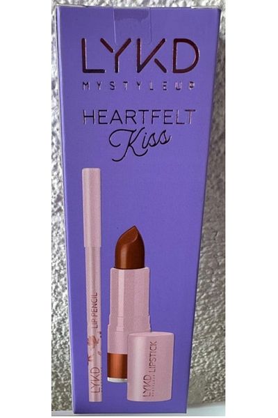 lykd Heartfelt Kiss Lipstick & Lip Liner -256 Fabulous