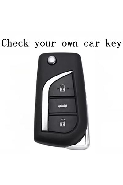 YıldızTuning Toyota Chr Key Case Cover Black-Gold