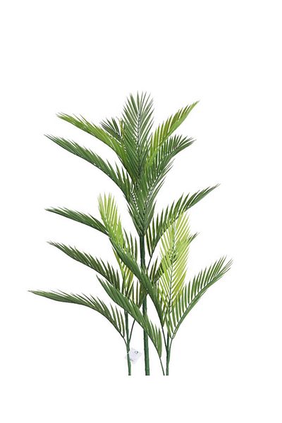 co arma Artificial Tree with Corner Stand, Green Areca Tree Simulation, Shape and Texture, 115cm