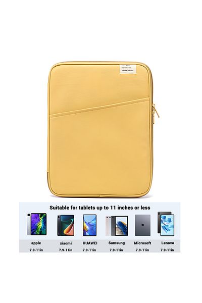 Choice 11in yellow Tablet Handbag Case 9-11inch For iPad Air 4 5 Pro 11 Mini 5 6 iPad Case For XiaoMi 5 Sam
