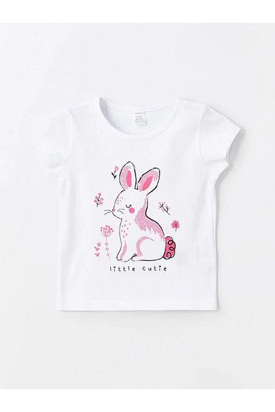 LC Waikiki Baby Girl Pajama Set with Shorts - LCW ECO