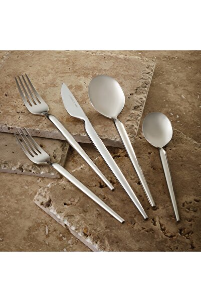 Karaca Stark 316 Stahl 84-teilig 12 Personen Premium Gabel Löffel Messer Set verpackt