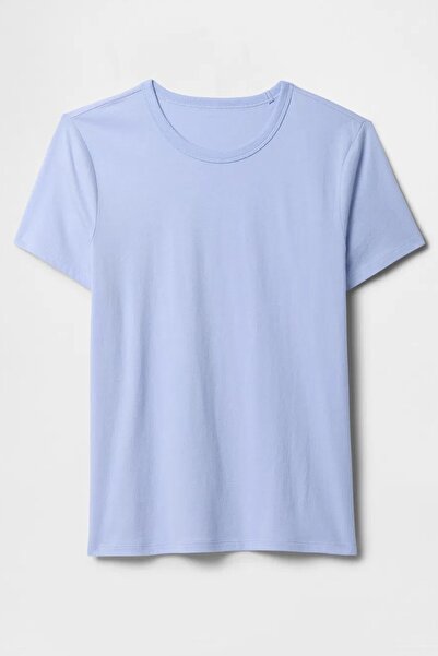 GAP Γυναικείο μπλουζάκι V-SS Fav Crew Solid