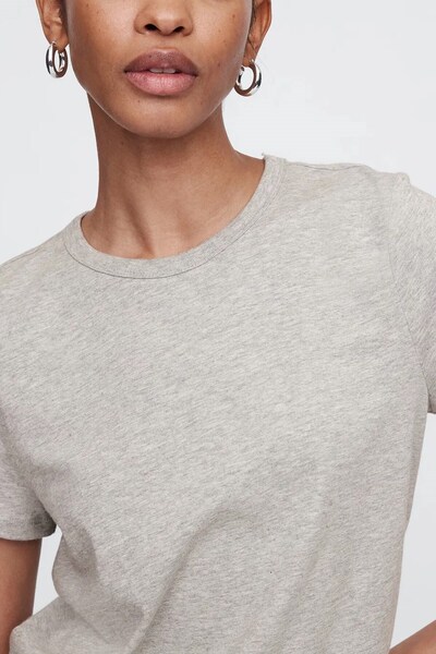 GAP V-Ss Fav Crew Solid Women's T-Shirt