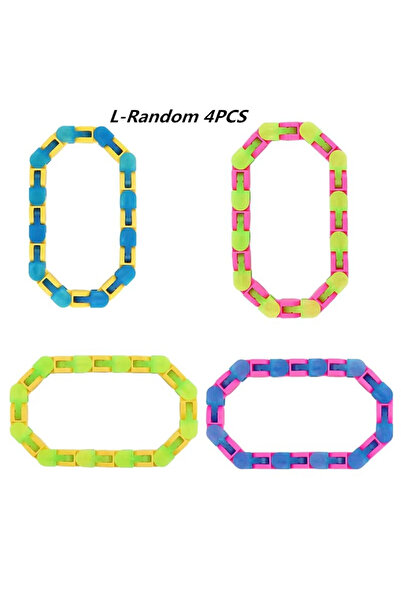 Choice ألعاب فيدجيت المضيئة في الظلام للأطفال، سلسلة دراجة لتخفيف التوتر، مكو...