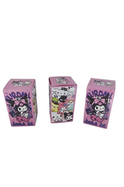 Bakgeldi Sanrio Kuromi Sürpriz Hediye Kutusu 1 Adet Kuromi Figür Anahtarlık Oyuncak