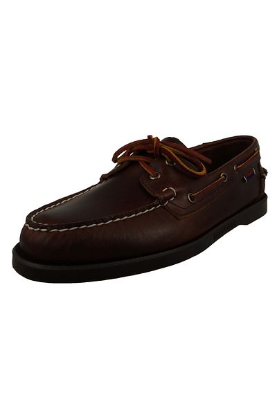 Sebago Herren Segel-/Bootsschuhe Halbschuhe Docksides 70000G0 Braun 925 Brown Gum Leder