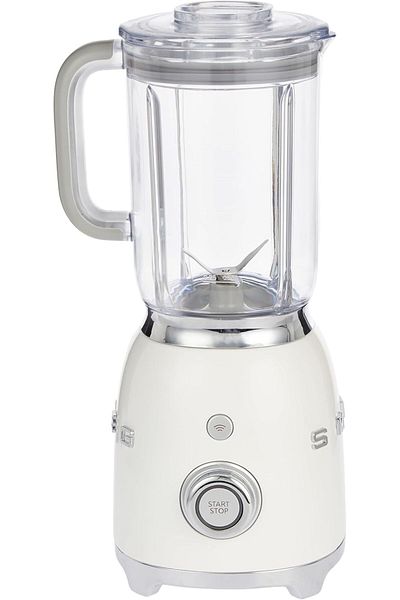 SMEG خلاط على طراز الخمسينيات، أبيض BLF01WHUK