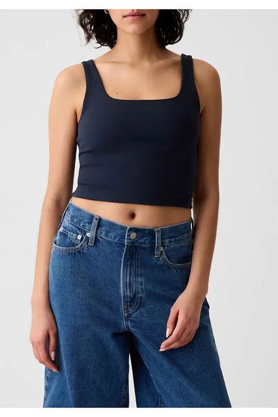 REWCO Basic Tank Top with Crop Straps