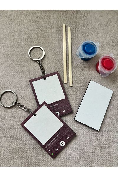 HASODİ Dear Fingerprint Keychain Set
