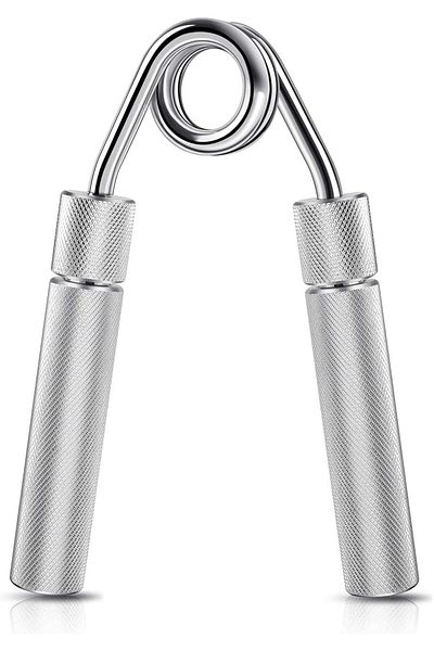 COOYA Hand Grip Strengthener, Adjustable Resistance 50-150 Lbs, For Hand, Forearm, and Fingers, Silver
