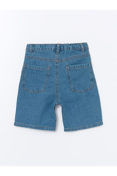 LC Waikiki Pantaloni scurți din denim pentru băieți cu talie elastică